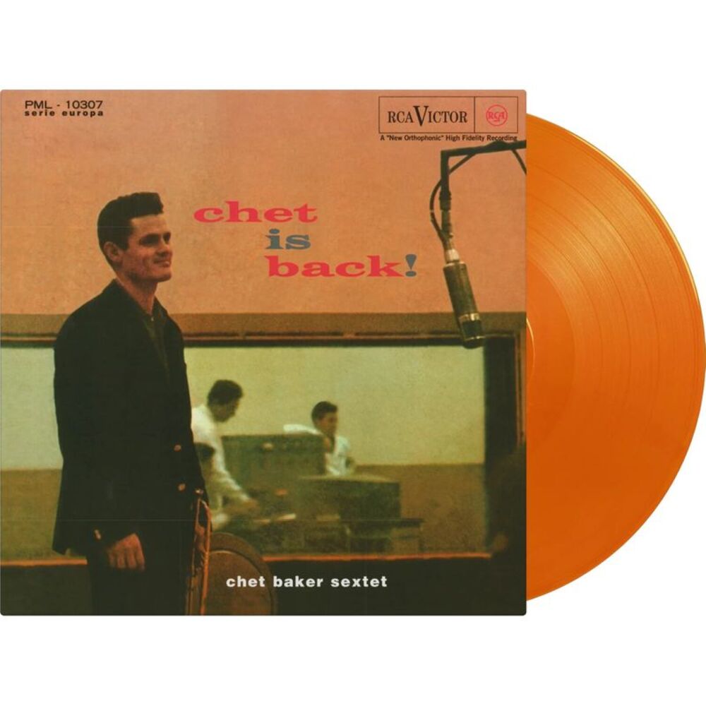 Chet Baker - Chet Is Back - Limited 180-Gram Orange Colored Vinyl  LP LP